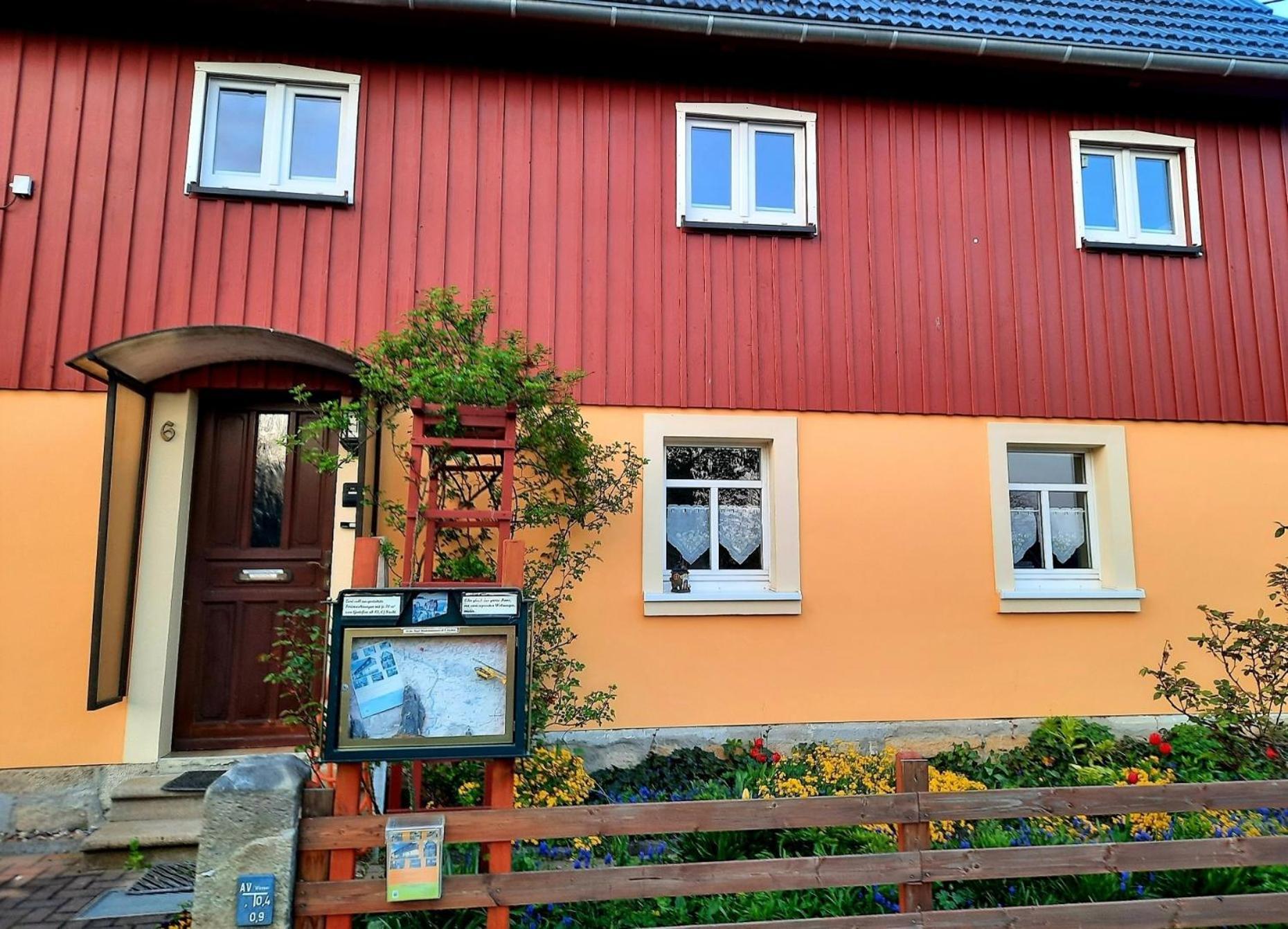 Fewo Dorn Eg Haus Sandsteinliebe Sebnitz Exterior photo